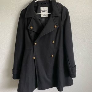Black trench coat